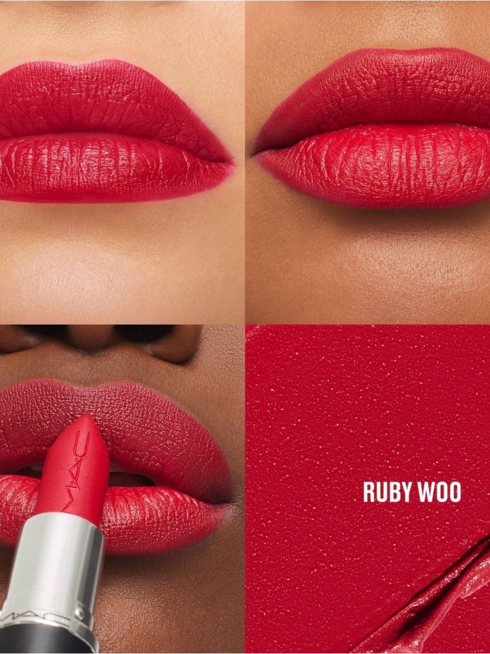 MAC Cosmetics Ruby Woo Vibrant Red Lipstick